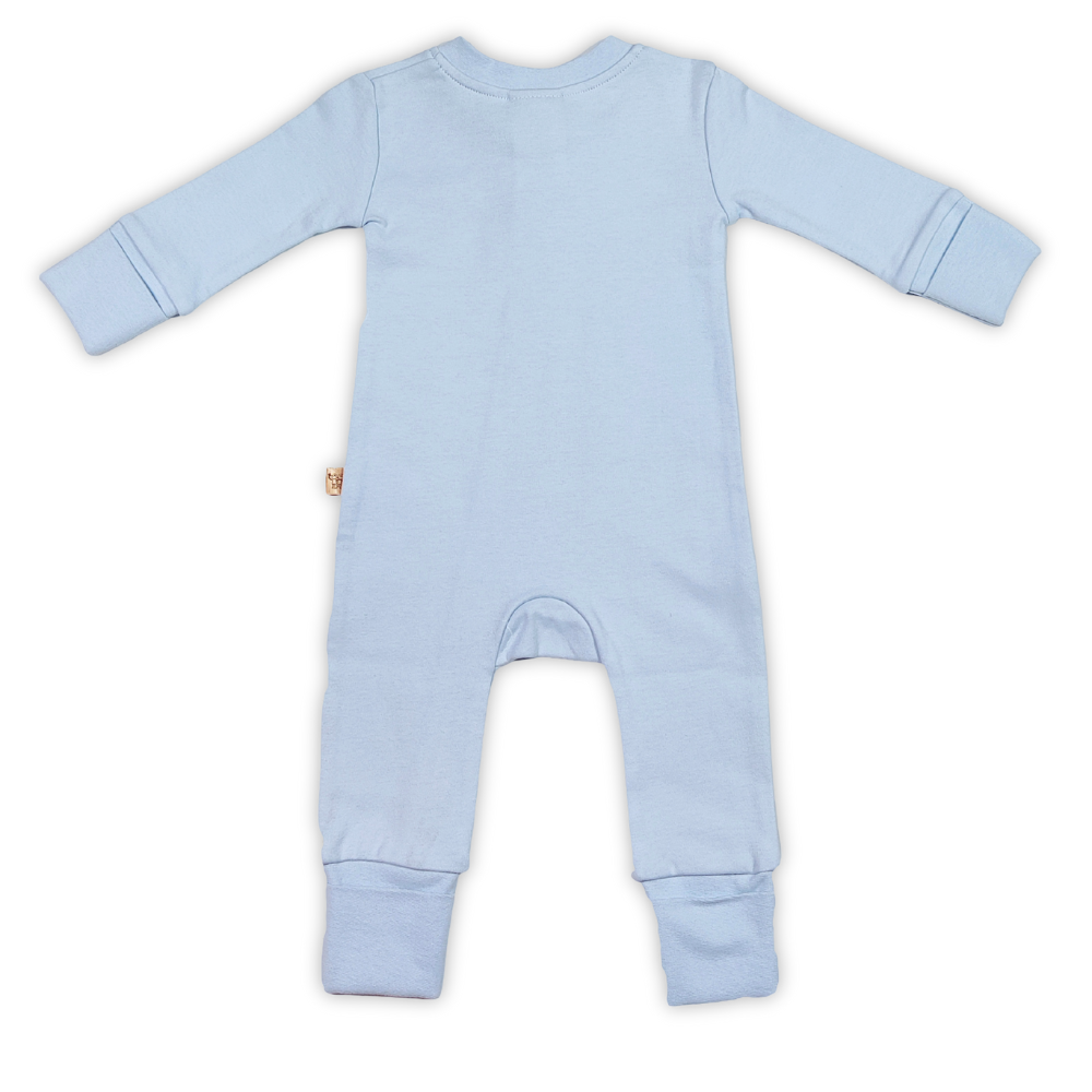 baby romper - blue