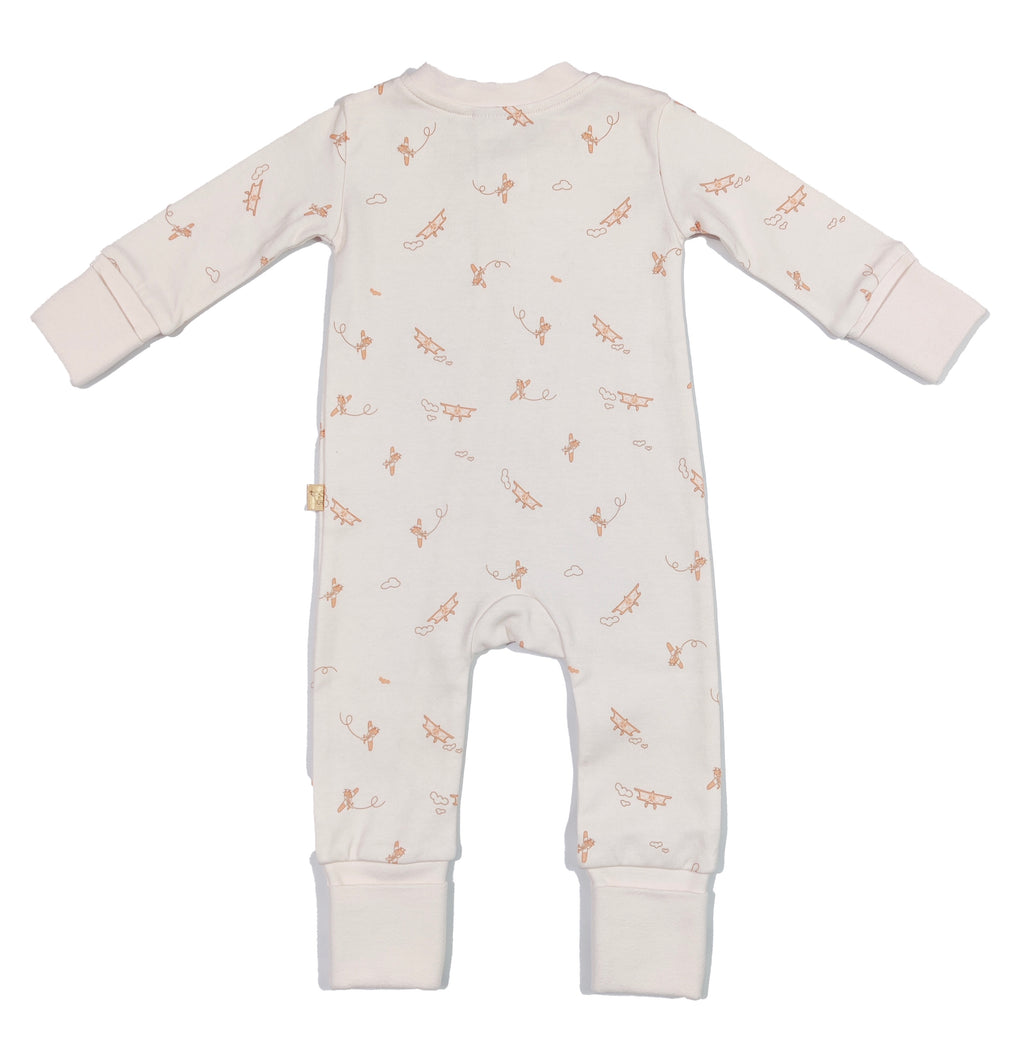 Baby romper- beige