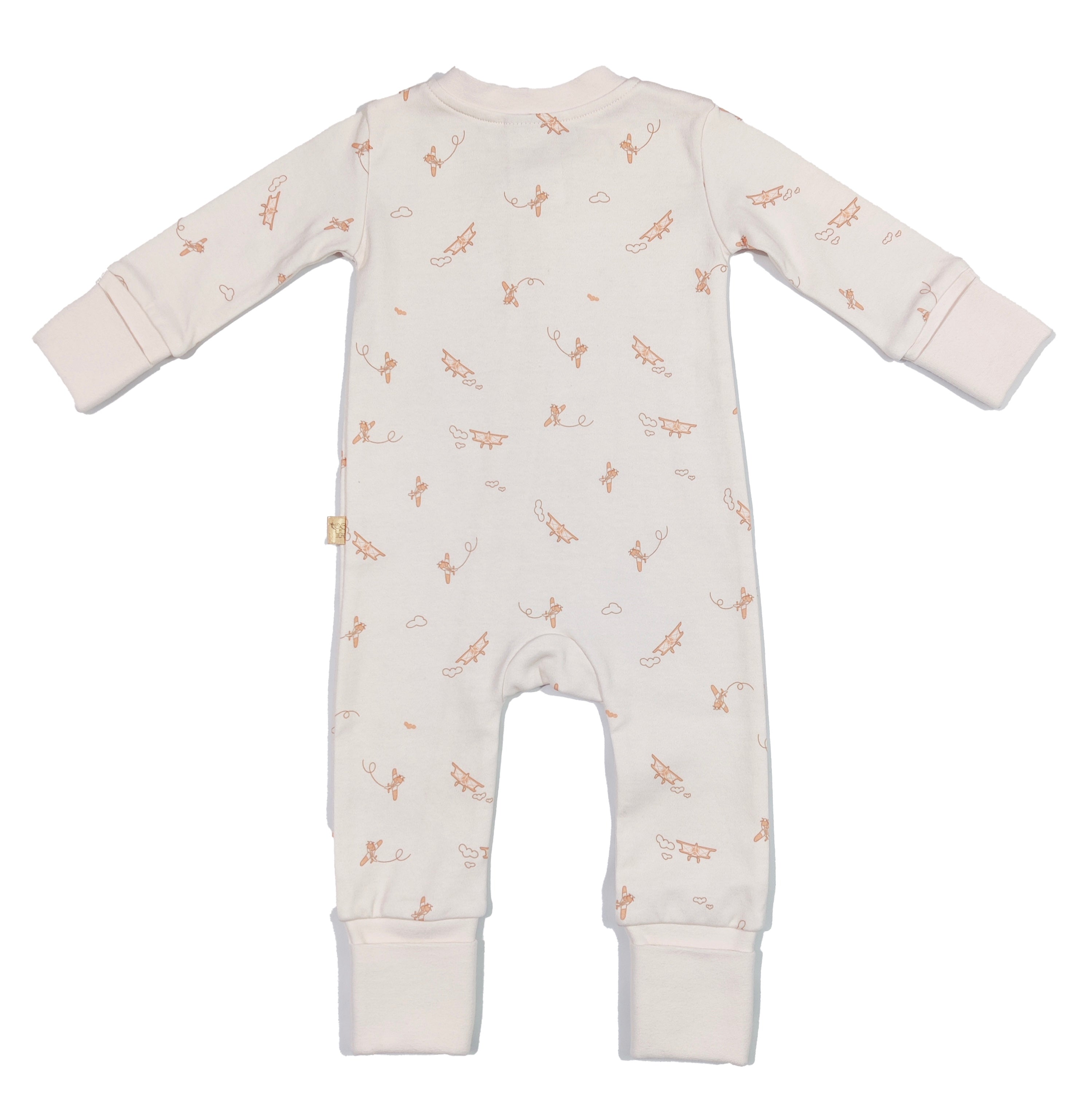 Baby romper- beige