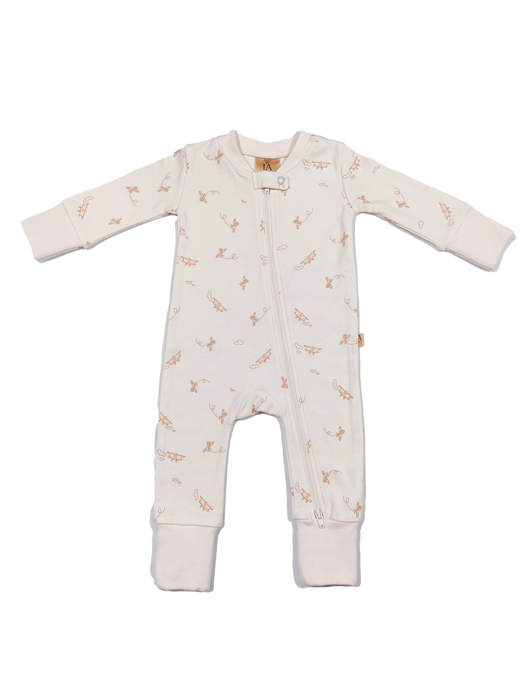Baby romper- beige