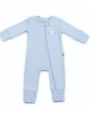 baby romper- blue